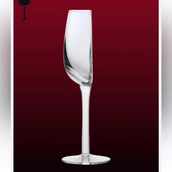 🍷Fun UNIQUE 1/2 wine glass 🍷(2) 1/2 wine glasses - Picture 3 of 6